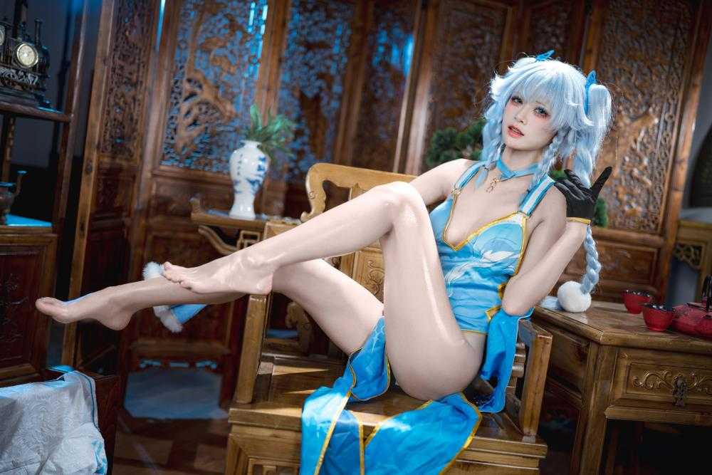 [九柒喵]-翠雀媚 [34P/185M]（）2