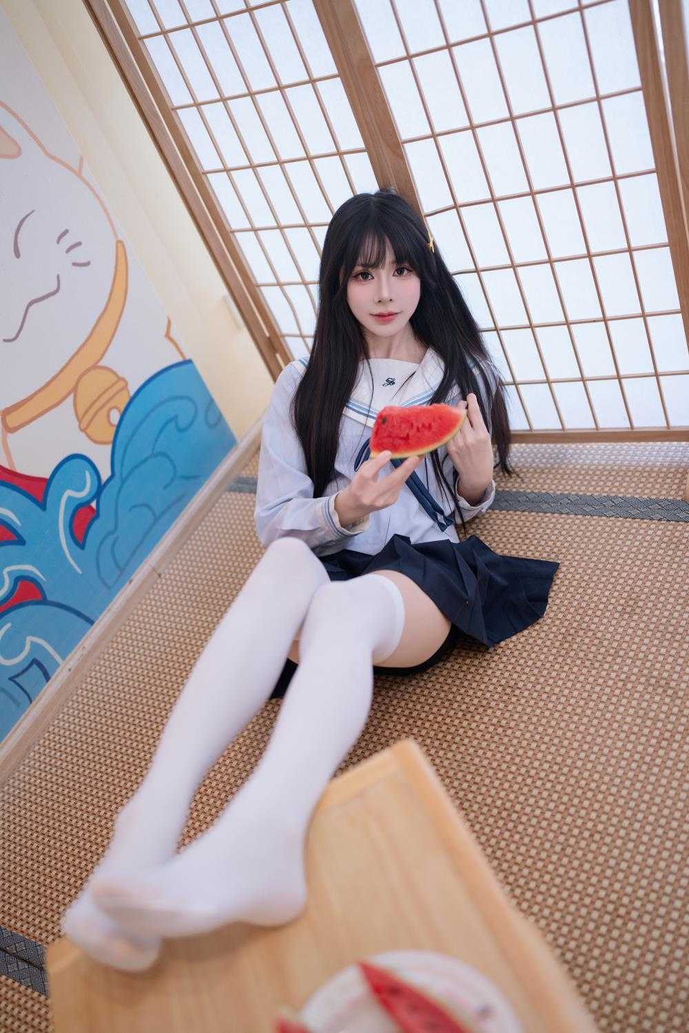 [吃了个迟] 夏日呓语II(素I足)[162P/7.26G]（2